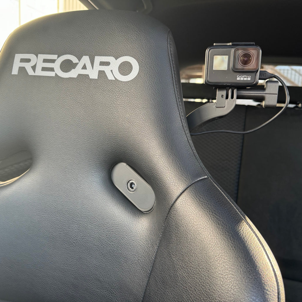 GoPro Mount for Recaro Pole Position - V3 - for Right Seat