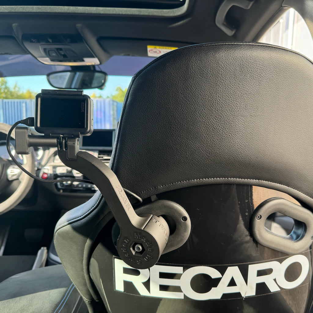 GoPro Mount for Recaro Pole Position - V3 - for Right Seat