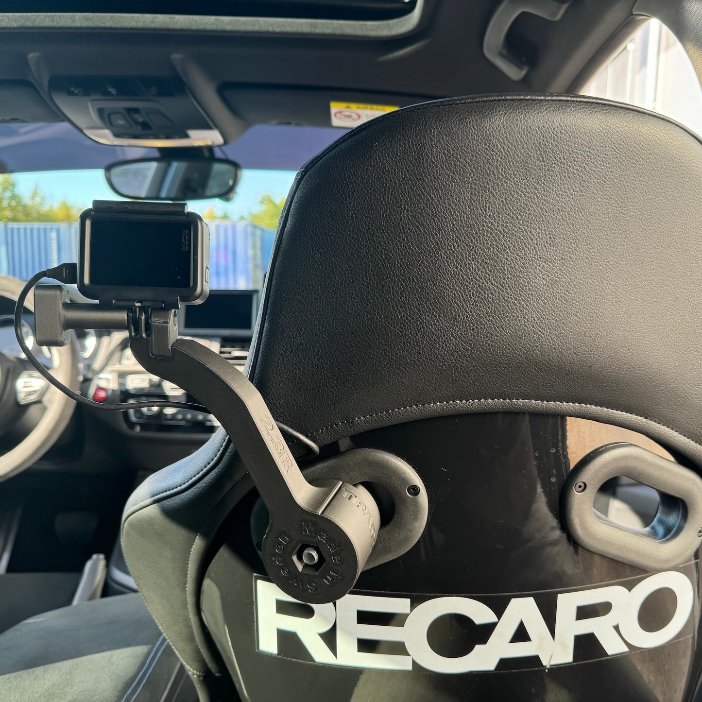 GoPro Mount for Recaro Pole Position & Profi SPG - V3 - for Left Seat