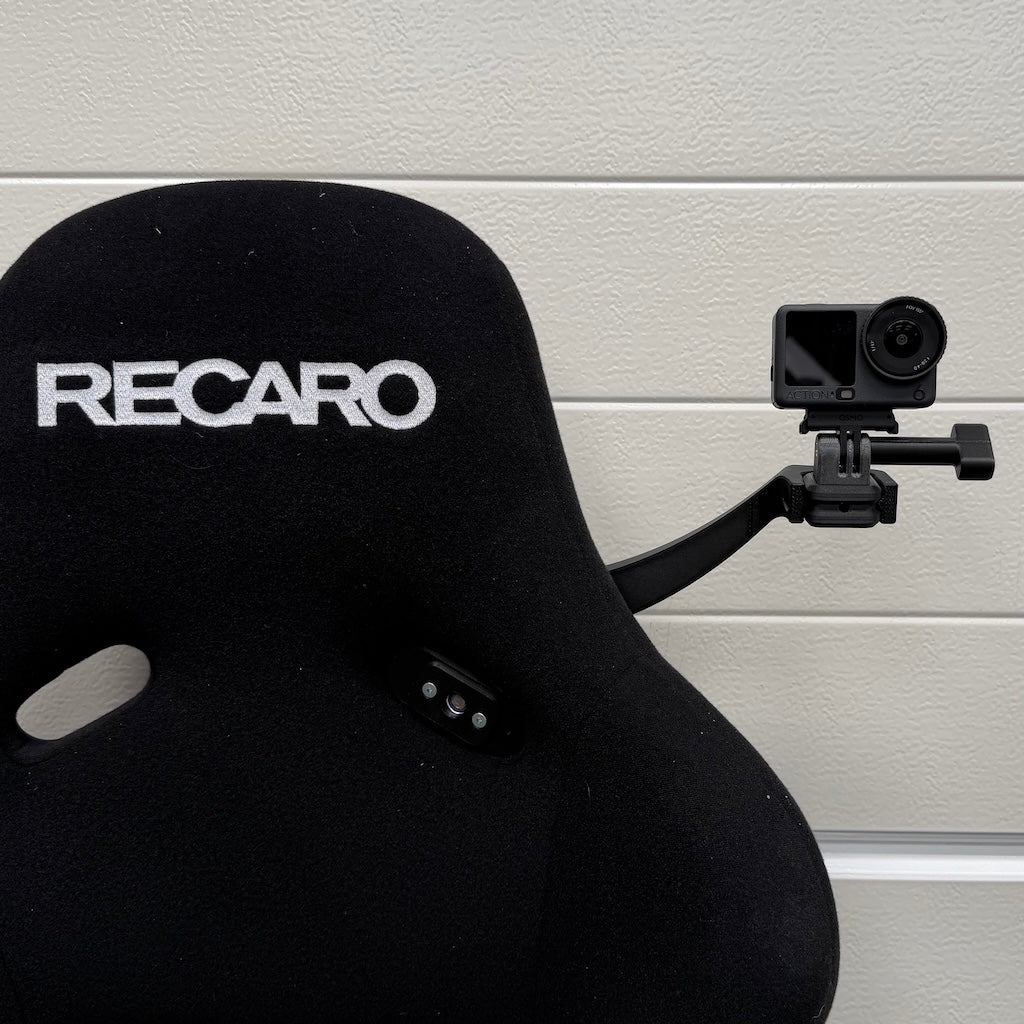 GoPro Mount for Recaro Pole Position - V7 - for Right Seat