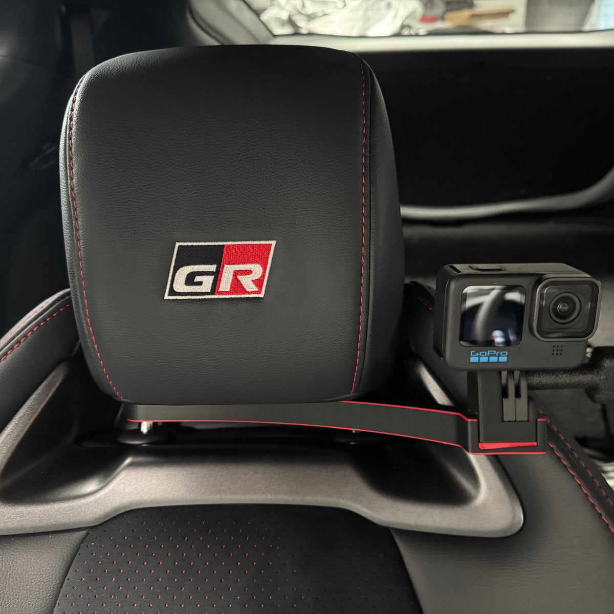GoPro Headrest Camera Mount for Toyota GR Yaris (Gen 1 & Gen 2). Version 6.